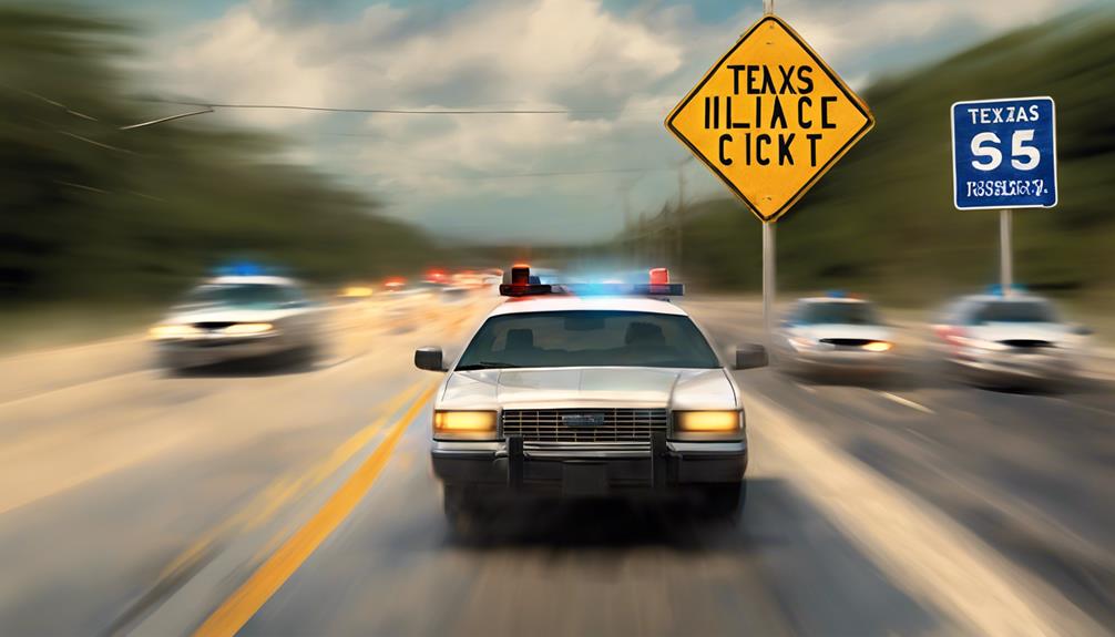 texas speeding ticket consequences