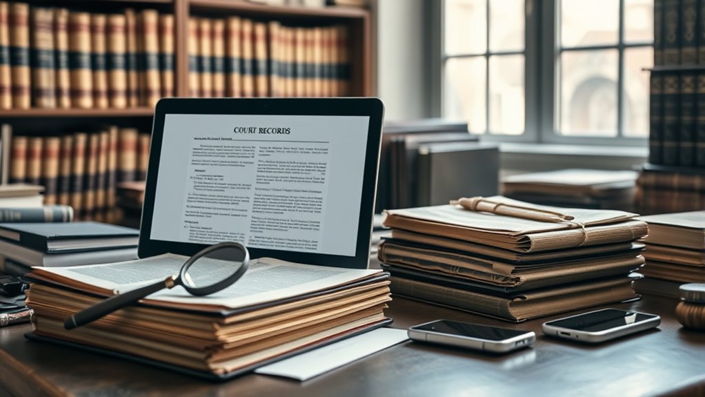 court records access costs