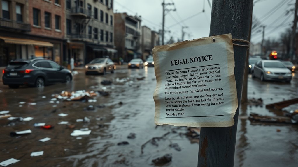 disasters cause legal complications