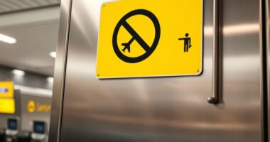 flying with warrants warning