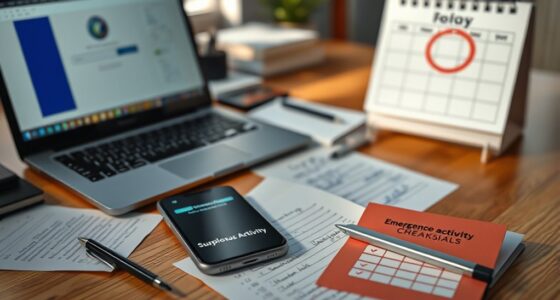 immediate actions for recovery