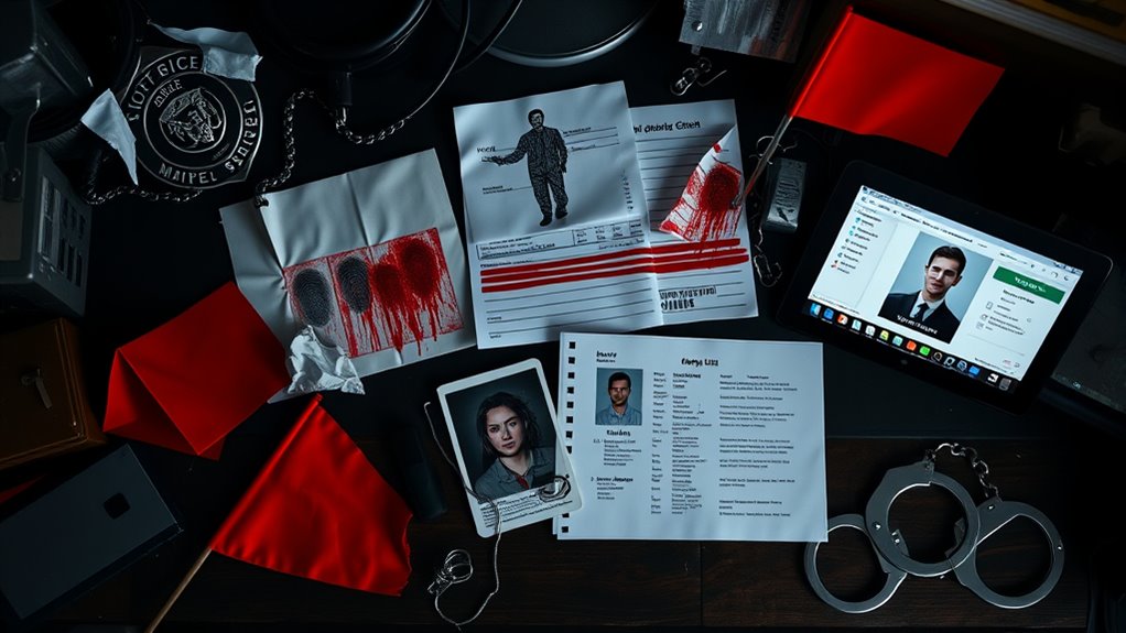 red flags fail criminal screen