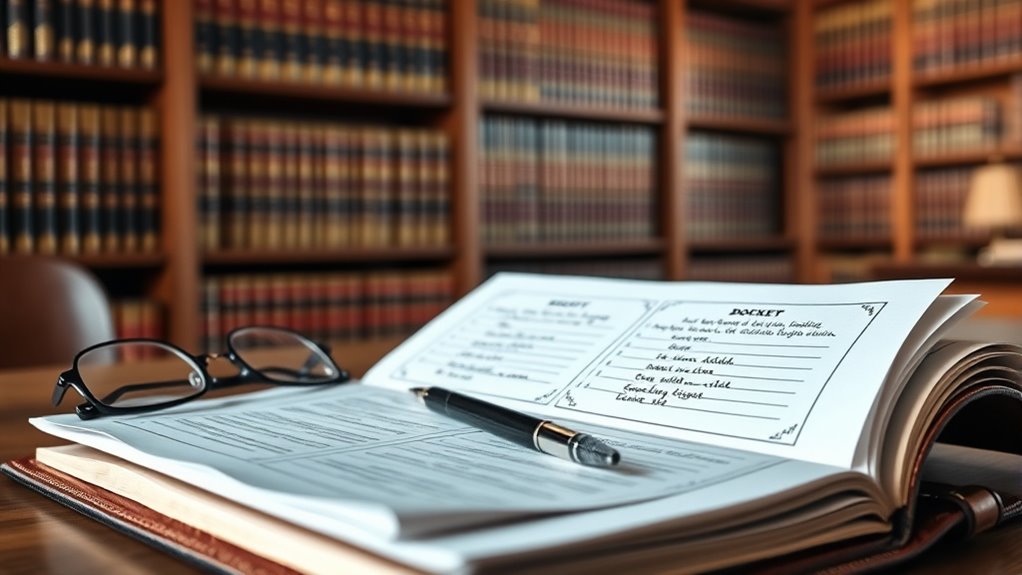 understanding court docket summaries