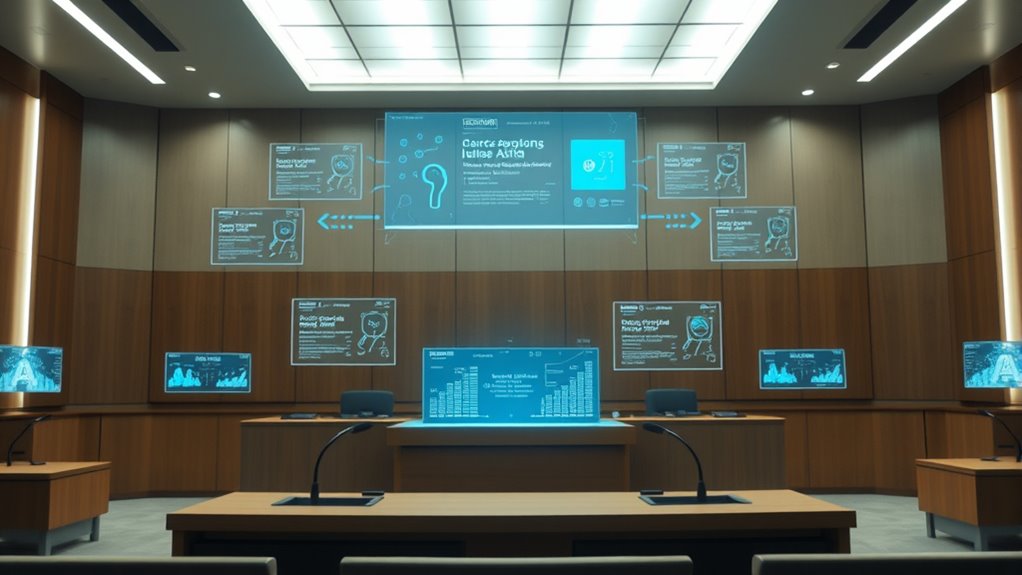 ai streamlines courtroom processes