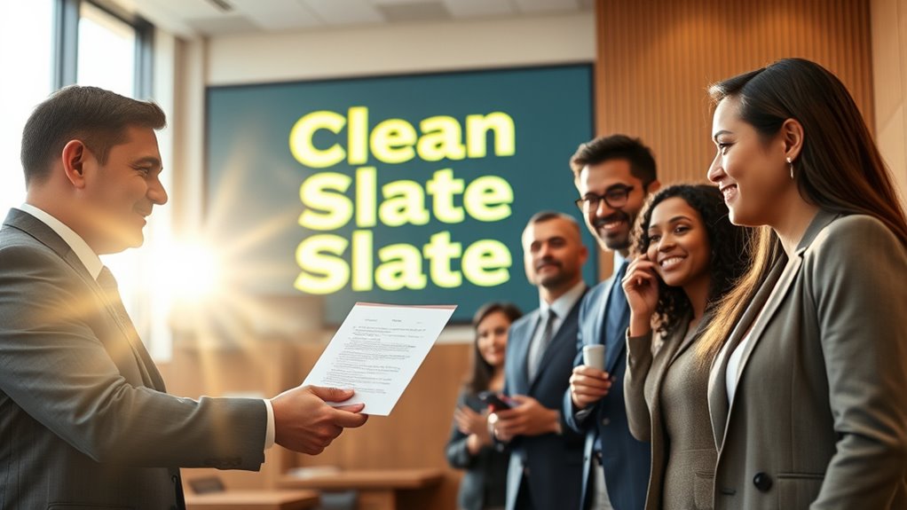 automated record clearing progress