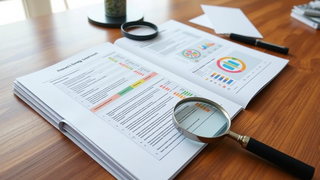 background report structure overview