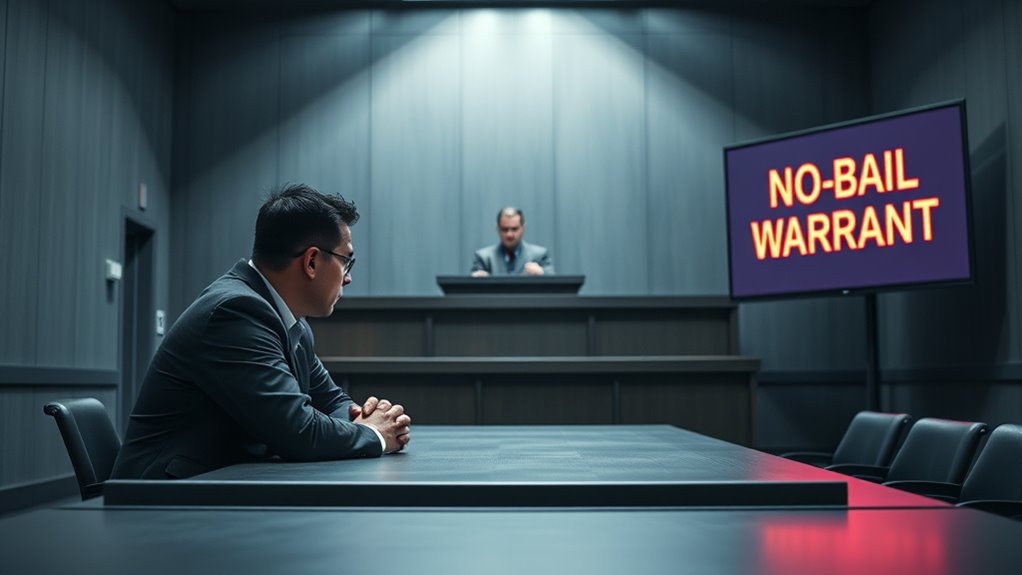 challenge no bail warrant process