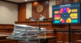 consistent court reporting clarity