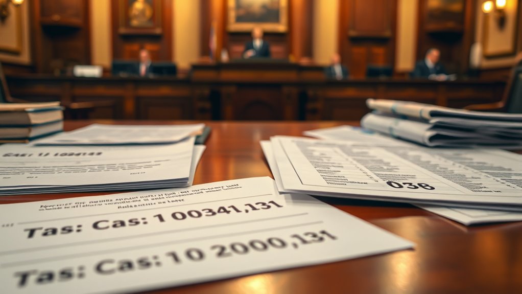 court case number formats