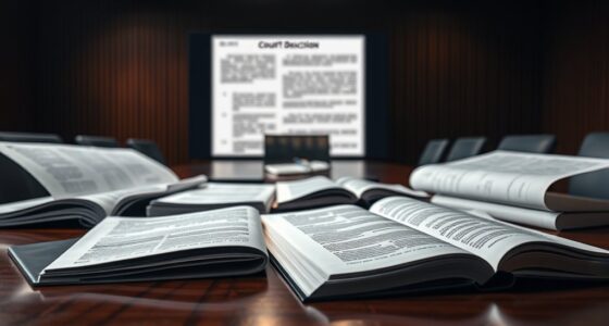 court decision confidentiality issues