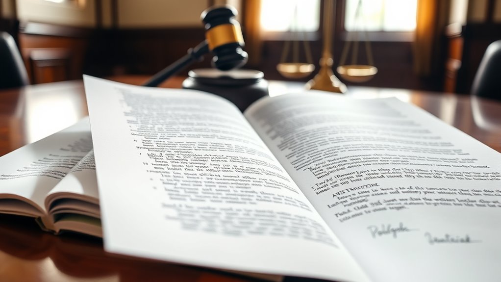 court judgment structure components