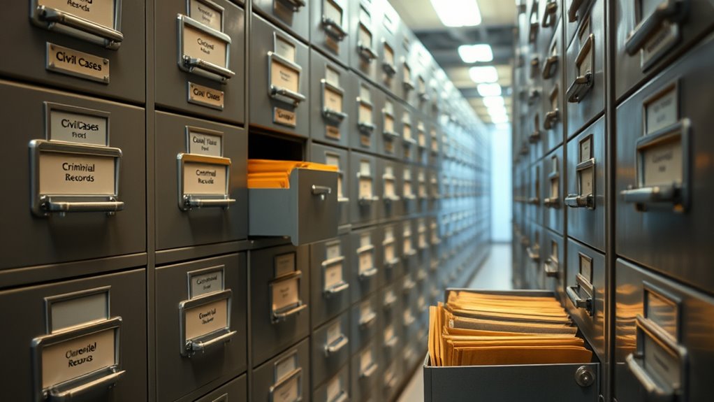 court records preservation timelines