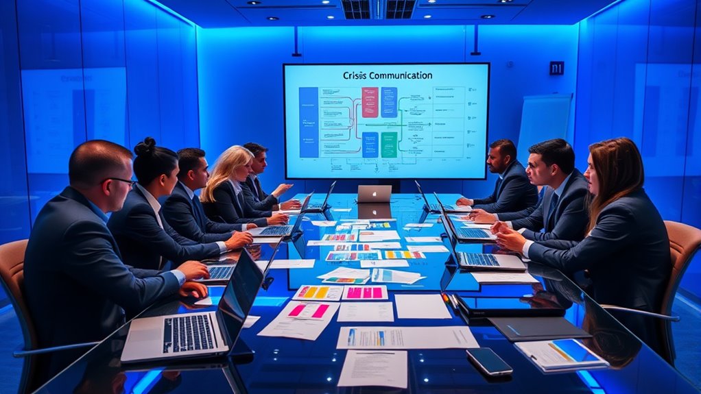 crisis plan roles and communication