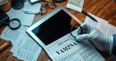 electronic device search warrants