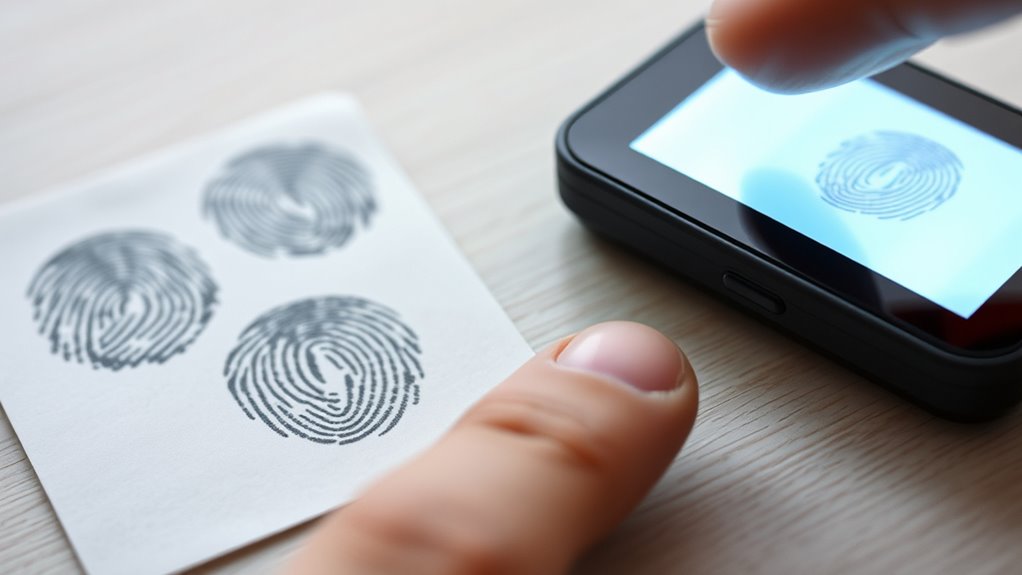 electronic fingerprinting is faster