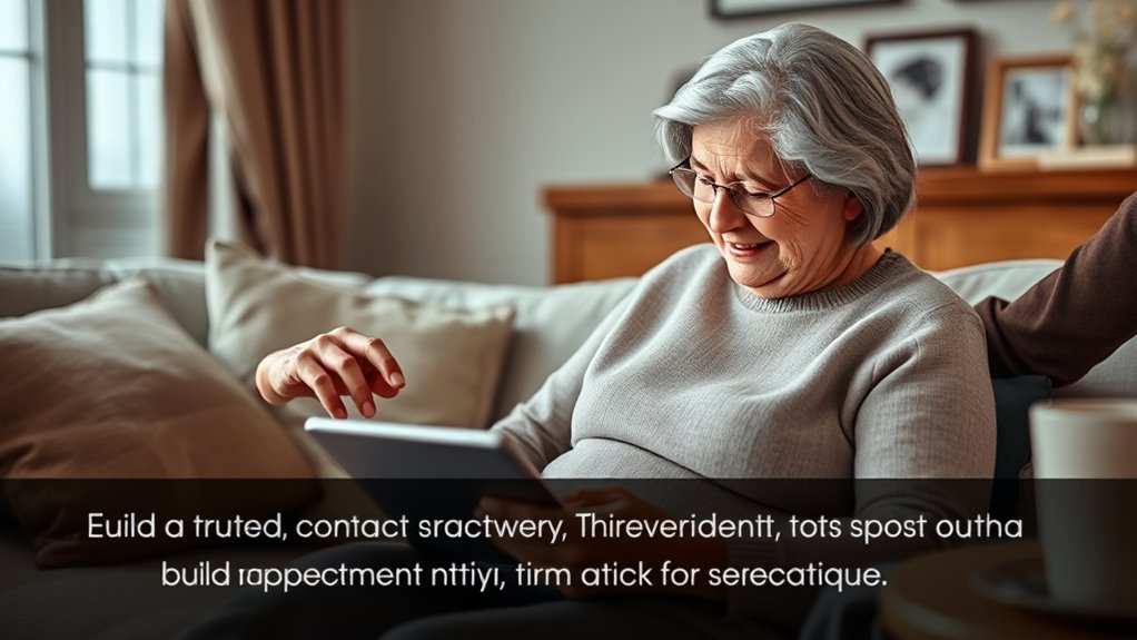 establish trusted contact network