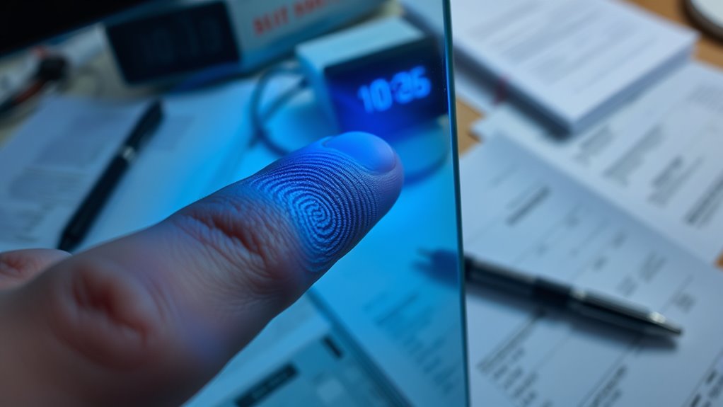 fingerprint processing delays