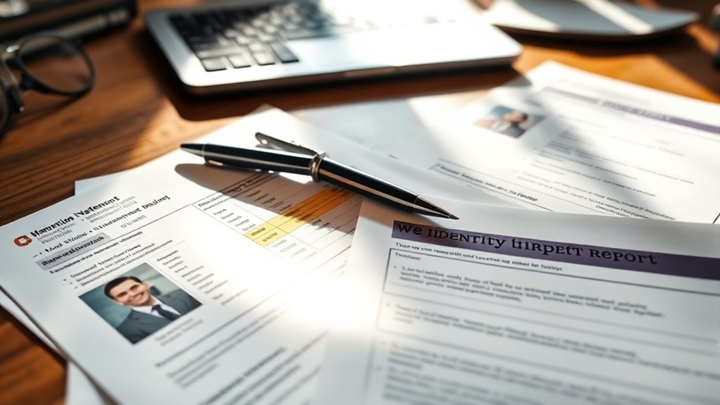 gather identity theft documentation