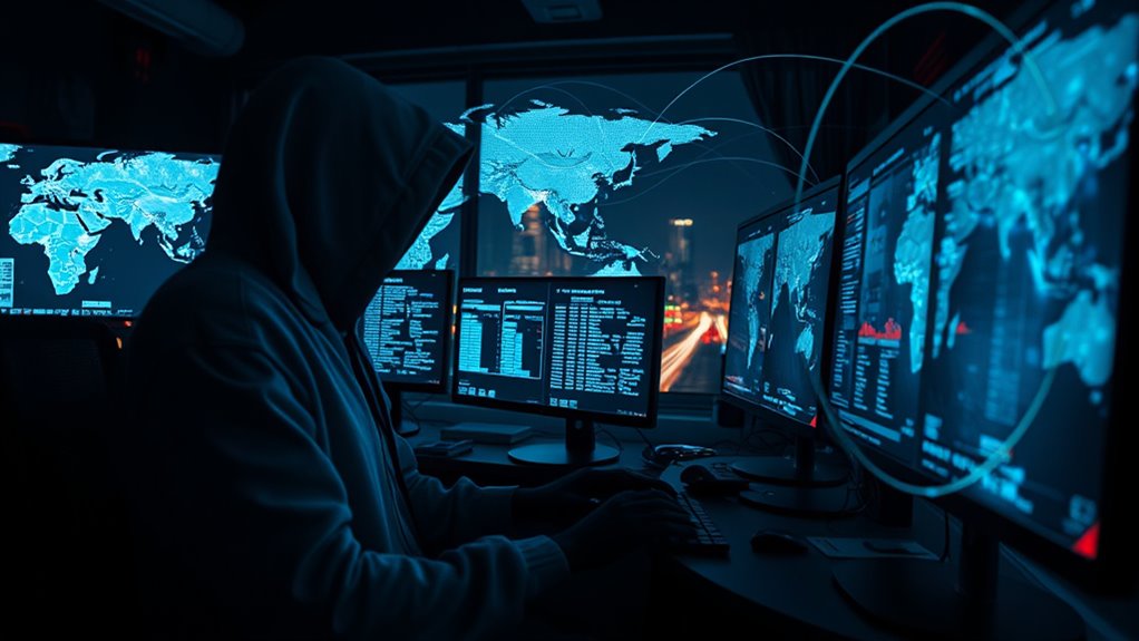 global digital fraud networks