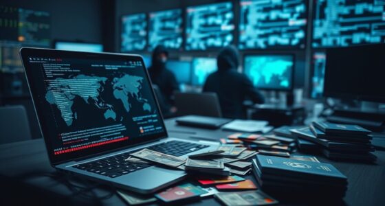 global scammers operational methods