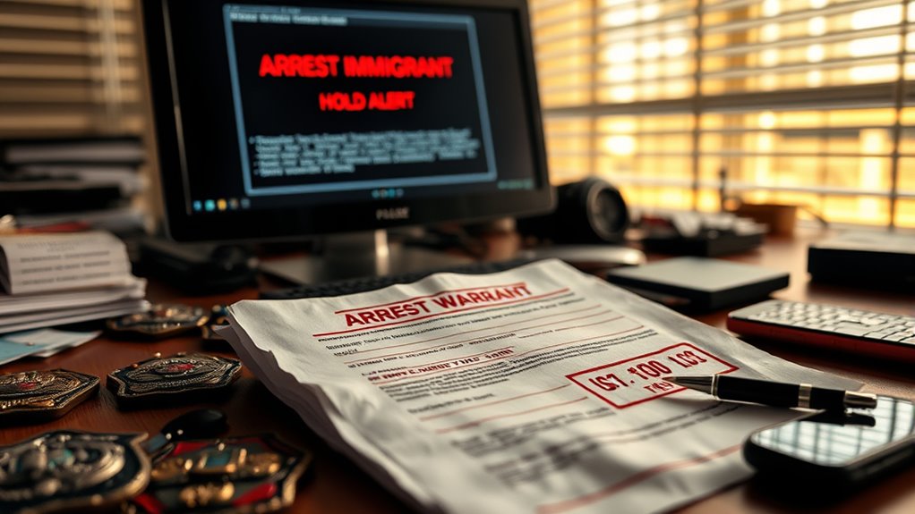 ice warrants differ from criminal
