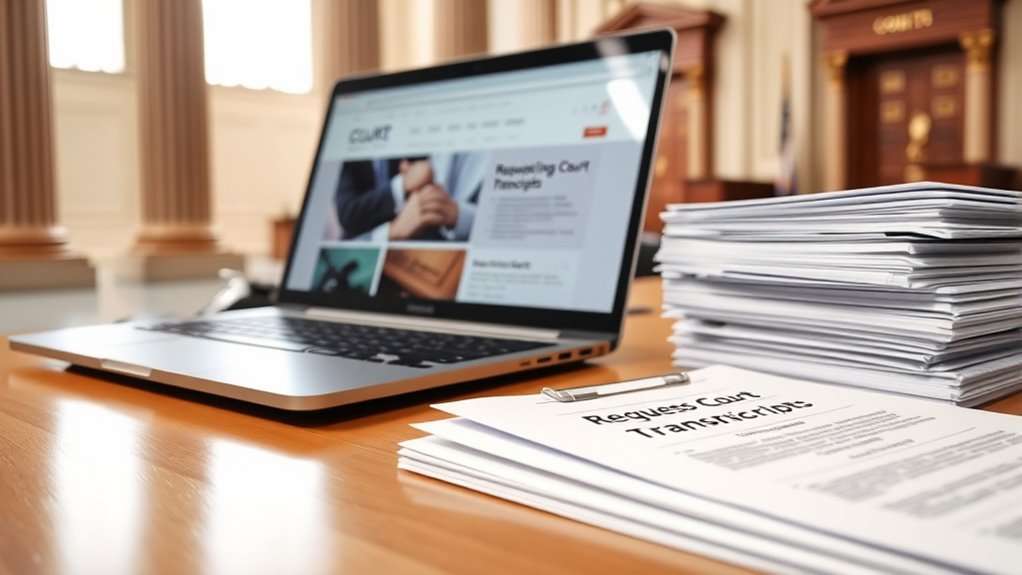 identify court forms procedures