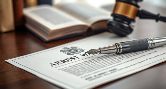 issuance process for arrest