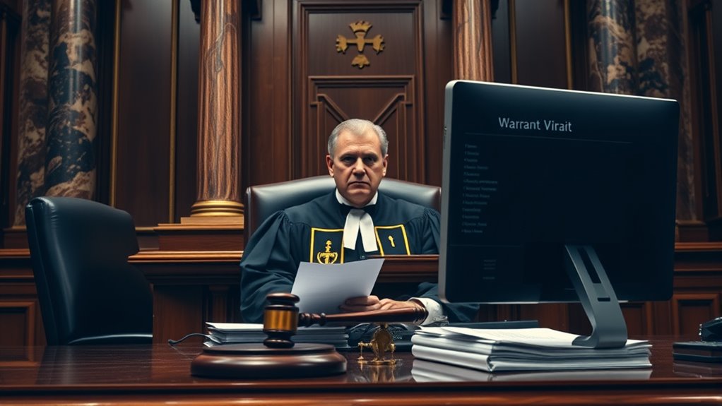 judicial warrant approval process