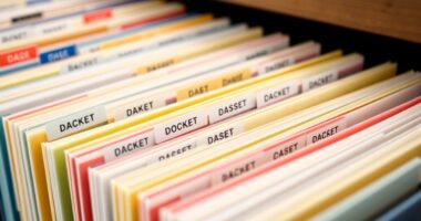 legal case numbering systems