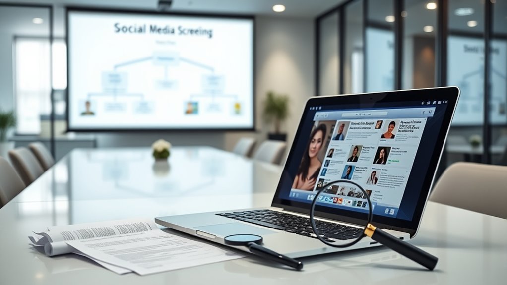 legal ethical social media screening