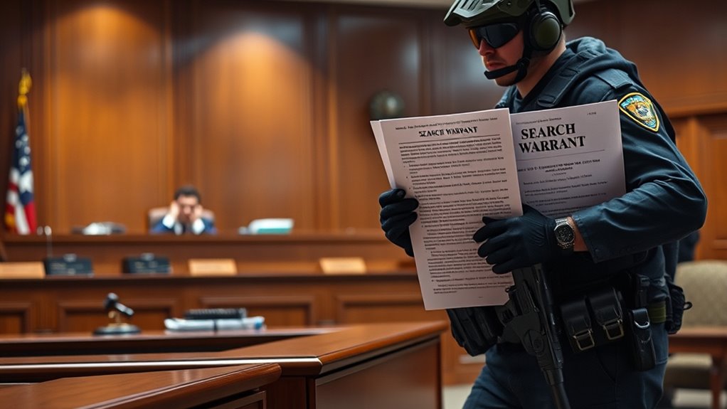 legal warrant execution procedures