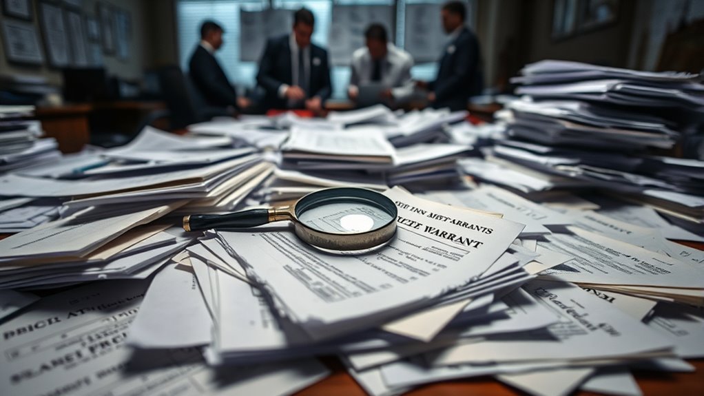 non violent warrant backlog