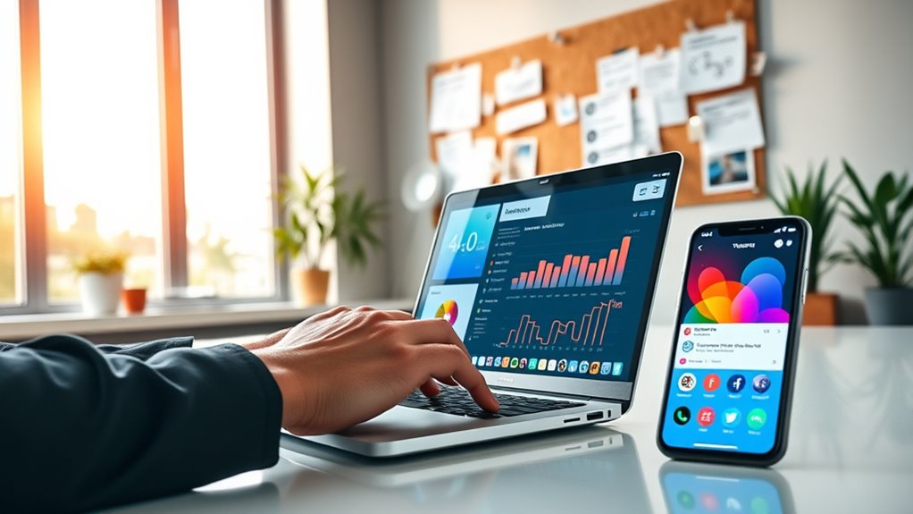 optimize social media profiles