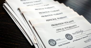 probation violation warrants issued