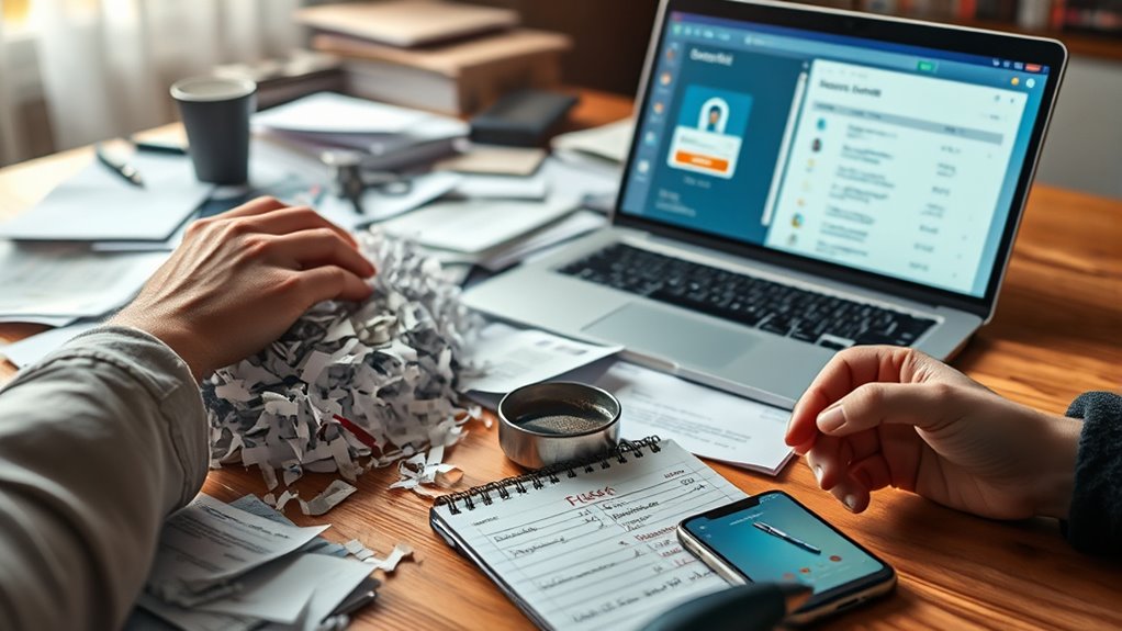 prompt action against identity theft