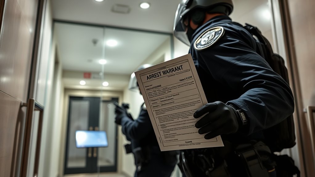 proper arrest notification procedures