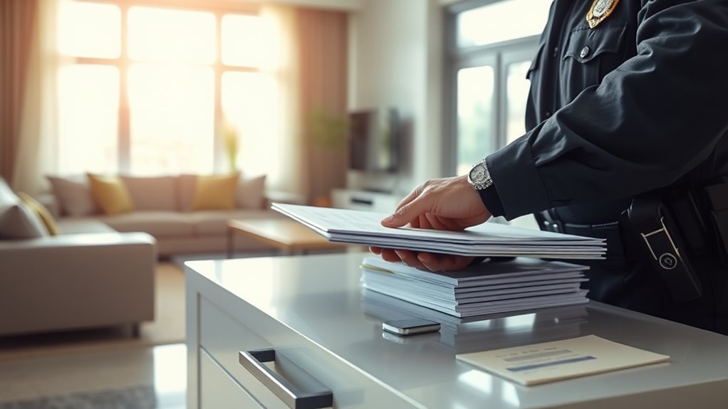 property rights during search