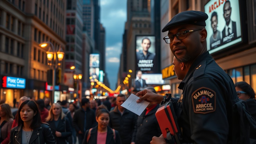 racial bias in warrant enforcement