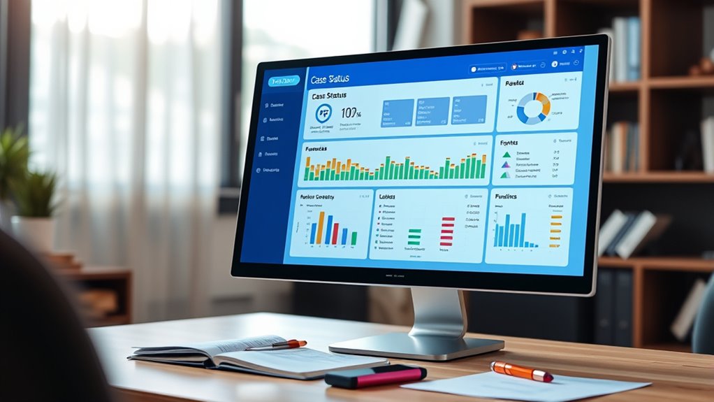 real time case information access