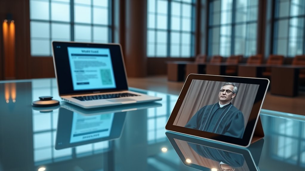 remote judicial review security