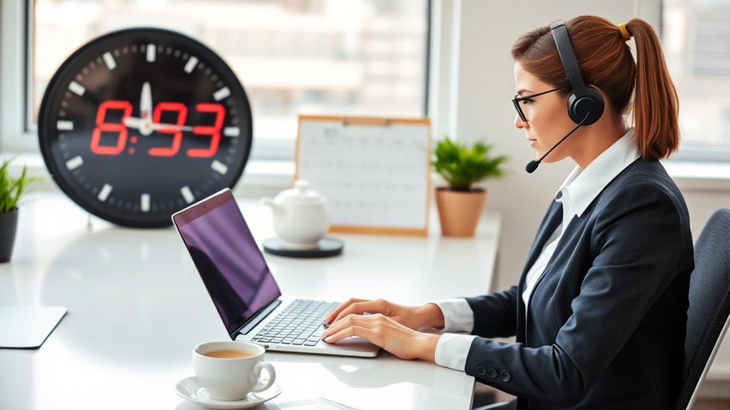 respond quickly set expectations