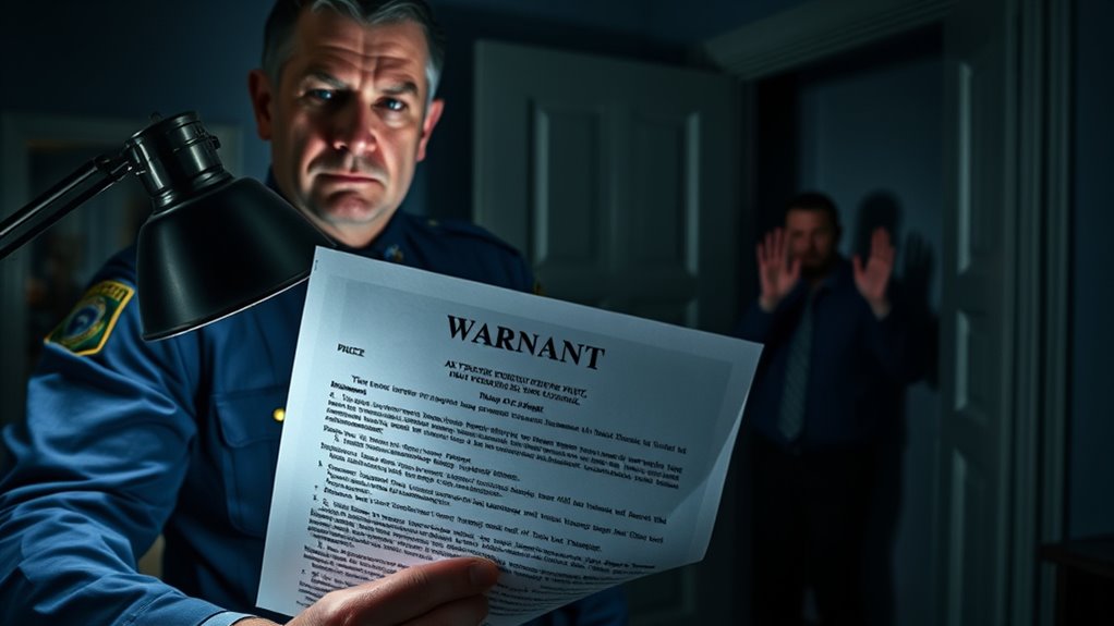 review warrant and rights