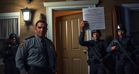 rights during warrant execution