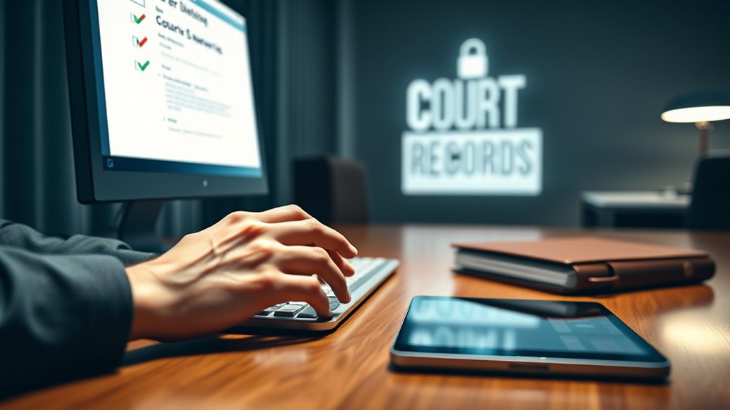 secure court file access
