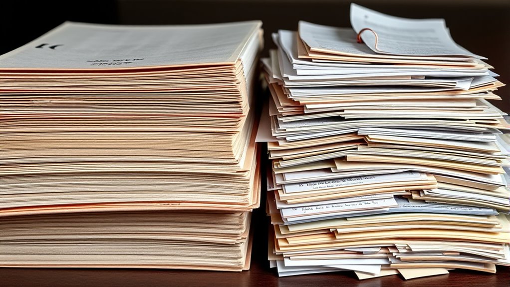 trial court record formats