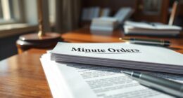 understanding and securing minute orders