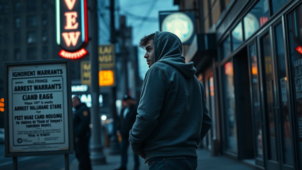 warrants hinder employment prospects