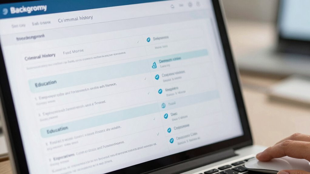 background checks reveal personal history