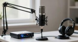 beginner podcast microphone kit