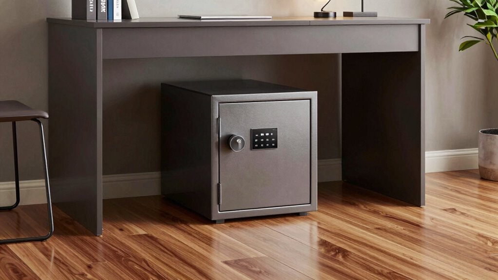 concealed secure floor installation